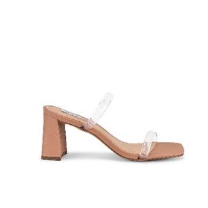 Steve Madden Lilah Heel in Clear